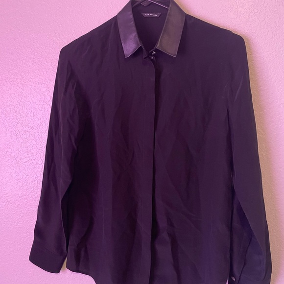 Club Monaco Black Blouse - Picture 1 of 2